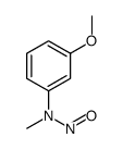 N-(3-methoxyphenyl)-N-methylnitrous amide Structure