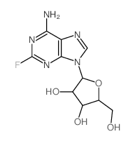 9H-Purin-6-amine,2-fluoro-9-b-D-xylofuranosyl- picture