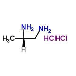 (S)-(-)-1,2-Diaminopropane dihydrochloride Structure