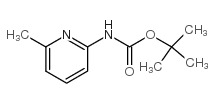 tert-Butyl methyl(6-methylpyridin-2-yl)carbamate Structure