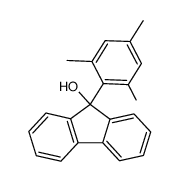 9-(2,4,6-trimethylphenyl)-9H-fluoren-9-ol结构式