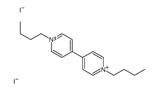 1-butyl-4-(1-butylpyridin-1-ium-4-yl)pyridin-1-ium,diiodide Structure