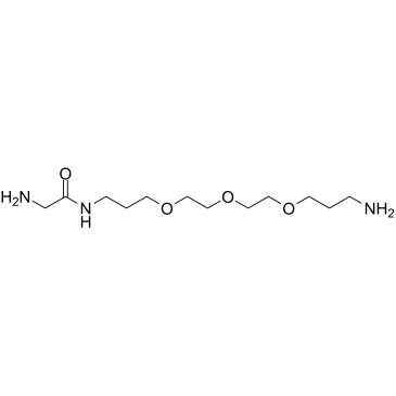 Gly-PEG3-amine结构式