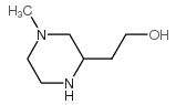 2-(4-甲基哌嗪-2-基)乙醇结构式