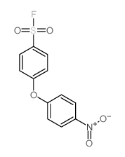 4-(4-nitrophenoxy)benzenesulfonyl fluoride Structure
