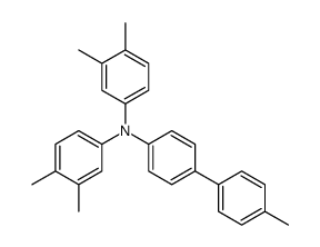 N-(3,4-dimethylphenyl)-3,4-dimethyl-N-[4-(4-methylphenyl)phenyl]aniline结构式