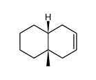 4a-methyl-1,2,3,4,4a,5,8,8a-octahydronaphthalene Structure