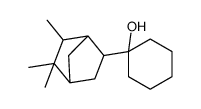 1-(2,2,3-trimethyl-5-bicyclo[2.2.1]heptanyl)cyclohexan-1-ol Structure
