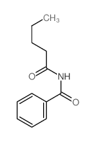 Benzamide,N-(1-oxopentyl)-结构式