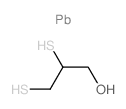 1-Propanol,2,3-dimercapto-, lead(2+) salt (1:1)结构式
