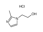 2-(2-methylimidazol-1-yl)ethanol hydrochloride结构式