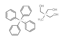 tris(hydroxymethyl)(methyl)phosphonium tetraphenylborate Structure