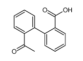 2'-acetyl[1,1'-biphenyl]-2-carboxylic acid结构式