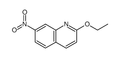 Quinoline, 2-ethoxy-7-nitro- (9CI) structure