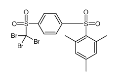 1,3,5-trimethyl-2-[4-(tribromomethylsulfonyl)phenyl]sulfonylbenzene Structure