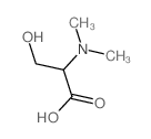 L-Serine, N,N-dimethyl-结构式