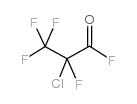 2-Chloro-2,3,3,3-tetrafluoro-propanoyl fluoride Structure