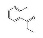 1-(2-methyl-[3]pyridyl)-propan-1-one结构式
