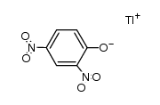 thallium(I) 2,4-dinitrophenoxide结构式