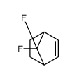 7,7-difluorobicyclo[2.2.1]hept-2-ene结构式