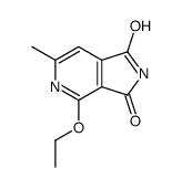 1H-Pyrrolo[3,4-c]pyridine-1,3(2H)-dione,4-ethoxy-6-methyl-(9CI) Structure