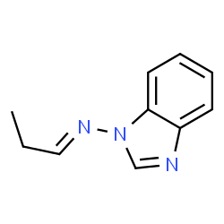 1H-Benzimidazol-1-amine,N-propylidene-(9CI) structure