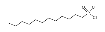 n-dodecylphosphonic acid dichloride Structure