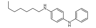 1-N-heptyl-4-N-phenylbenzene-1,4-diamine结构式