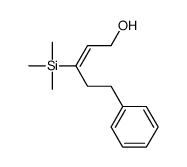 5-phenyl-3-trimethylsilylpent-2-en-1-ol Structure