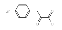 3-(4-溴苯基)-2-氧代丙酸结构式