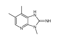 3,6,7-TRIMETHYL-3H-IMIDAZO[4,5-B]PYRIDIN-2-AMINE structure