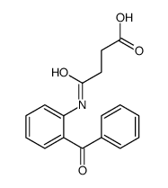 4-(2-benzoylanilino)-4-oxobutanoic acid Structure