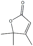 4,5,5-三甲基呋喃-2(5H)-酮结构式