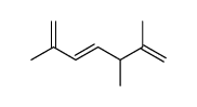 2,5,6-trimethylhepta-1,3,6-triene结构式