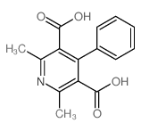 2,6-dimethyl-4-phenyl-pyridine-3,5-dicarboxylic acid图片