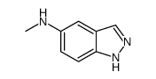 (1H-吲唑-5-基)-甲基-胺结构式