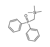 diphenyl((trimethylsilyl)methyl)phosphine oxide结构式