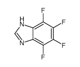 (9ci)-4,5,6,7-四氟-1H-苯并咪唑结构式