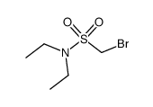 1-bromo-N,N-diethylmethanesulfonamide Structure
