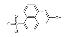5 -乙酰氨基萘-1-磺酰氯结构式