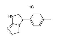 2,3,5,6-tetrahydro-3-p-tolyl-1H-imidazo-[1,2-a]imidazole hydrochloride结构式
