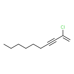 2-Chloro-1-decen-3-yne Structure