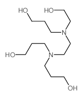 3-[2-(bis(3-hydroxypropyl)amino)ethyl-(2-hydroxyethyl)amino]propan-1-ol结构式