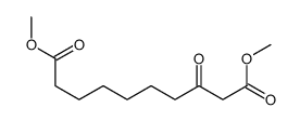 dimethyl 3-oxodecanedioate Structure