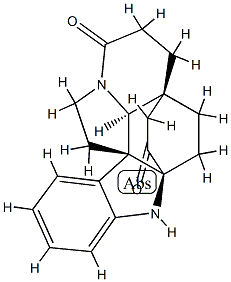 (2α,5α)-Aspidofractinine-3,8-dione结构式