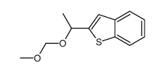 2-[1-(methoxymethoxy)ethyl]-1-benzothiophene Structure
