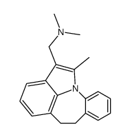 N,N-dimethyl-1-(1-methyl-6,7-dihydrobenzo[6,7]azepino[3,2,1-hi]indol-2-yl)methanamine结构式