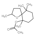 6-acetoxydihydrotheaspirane Structure