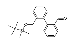 2'-(((tert-butyldimethylsilyl)oxy)methyl)-[1,1'-biphenyl]-2-carbaldehyde结构式