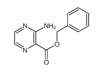 benzyl 3-aminopyrazinecarboxylate结构式